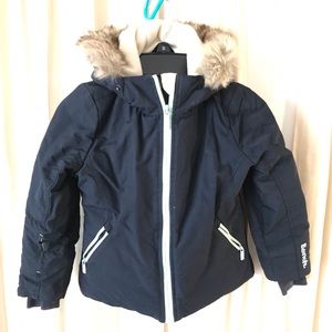 Winter snow and rain girls jacket